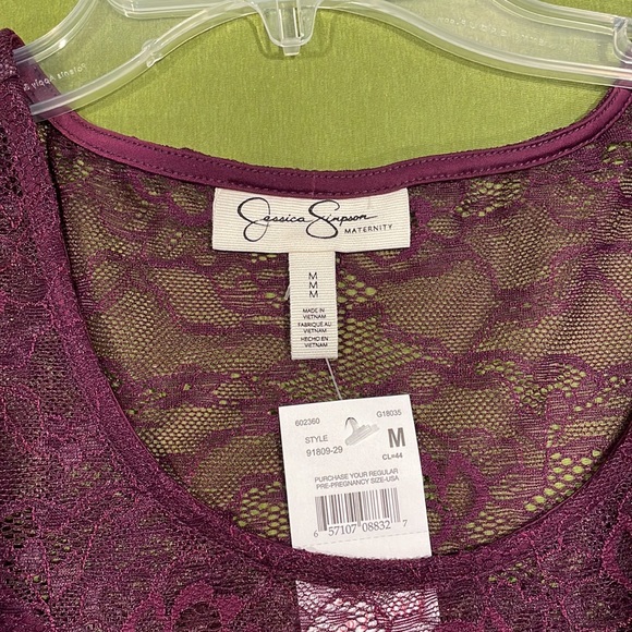 NWT - Jessica Simpson Maternity top - Picture 2 of 7